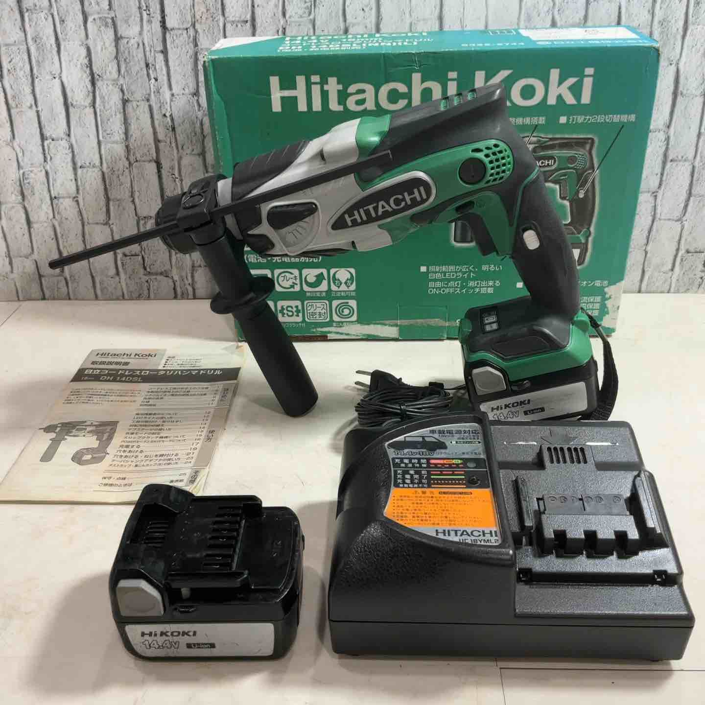 14.4V コードレスロータリハンマドリル DH14DSL コードレスロータリー