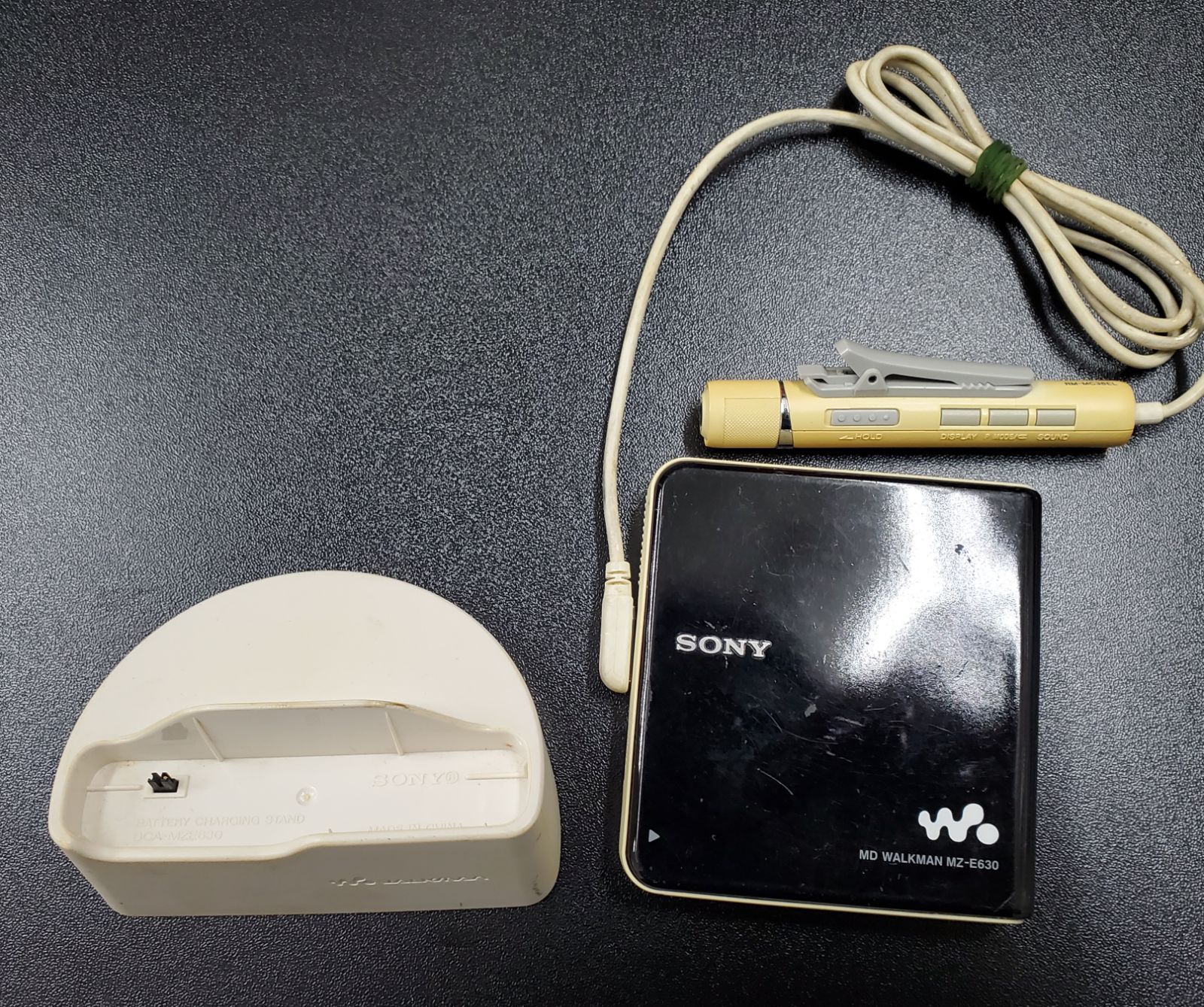 MDウォークマン　レア品 ジャンク品 SONY MDウォークマン MZ-E630 ブルー - メルカリ