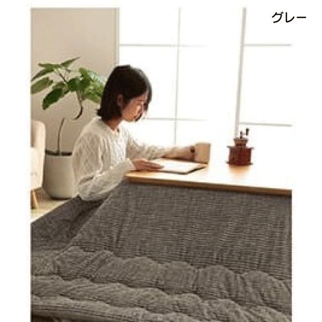 種類4:205×205cm/ブラウン こたつ布団 無地 コーデュロイ調 抗菌防臭 『グランド』6カラー 3サイズ ベージュ ブラウン グリーン グレー オレンジ ネイビー フランネル おしゃれ 送料無料 こたつ布団 正方形 単品 五層 中綿1.8kg 種類5:グレー⁄205×285cm