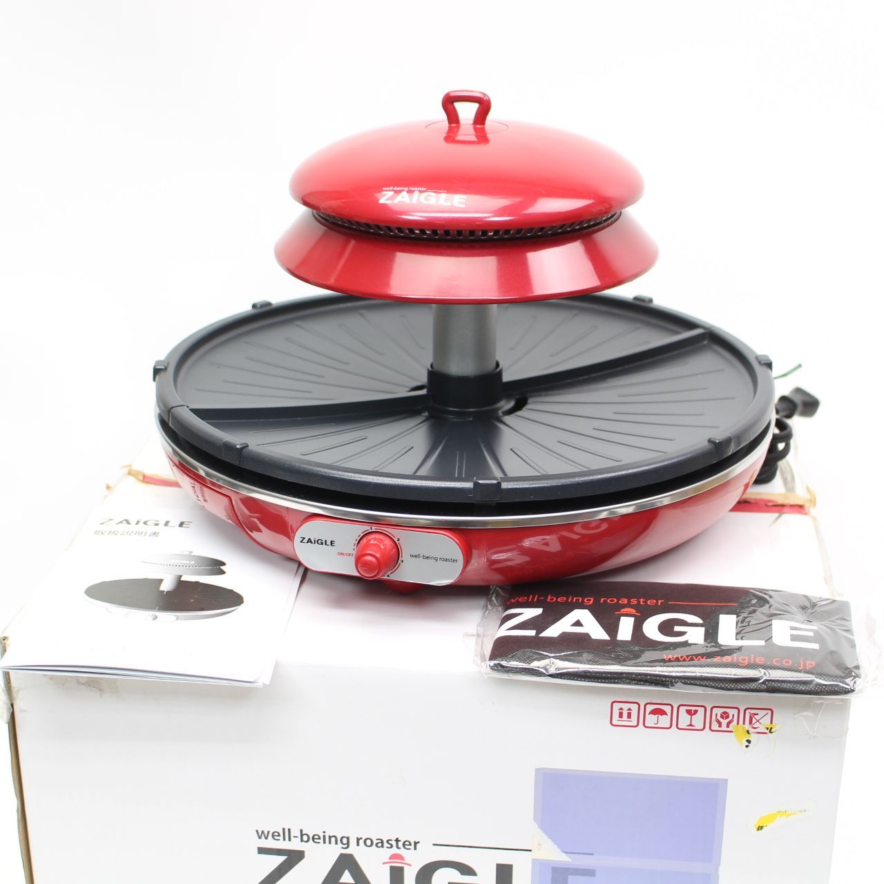 621)【美品】無煙ホットプレート ザイグルNC-300 - メルカリ