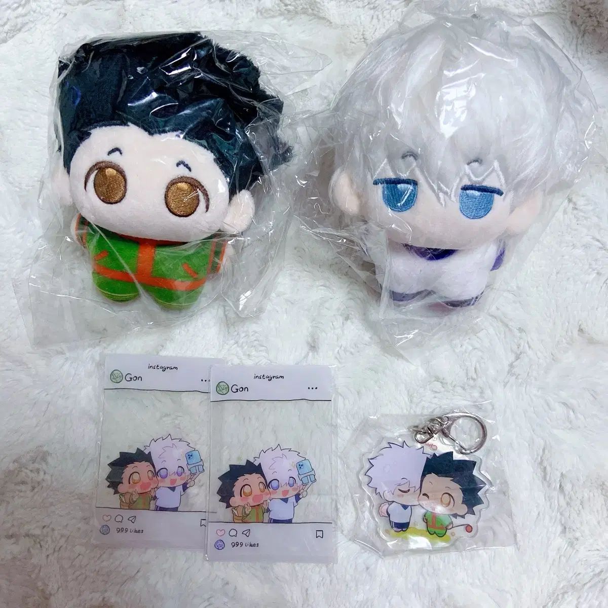 HUNTER×HUNTER キルア ゴン ミニ ぬいぐるみセット 未開封 【公式通販】