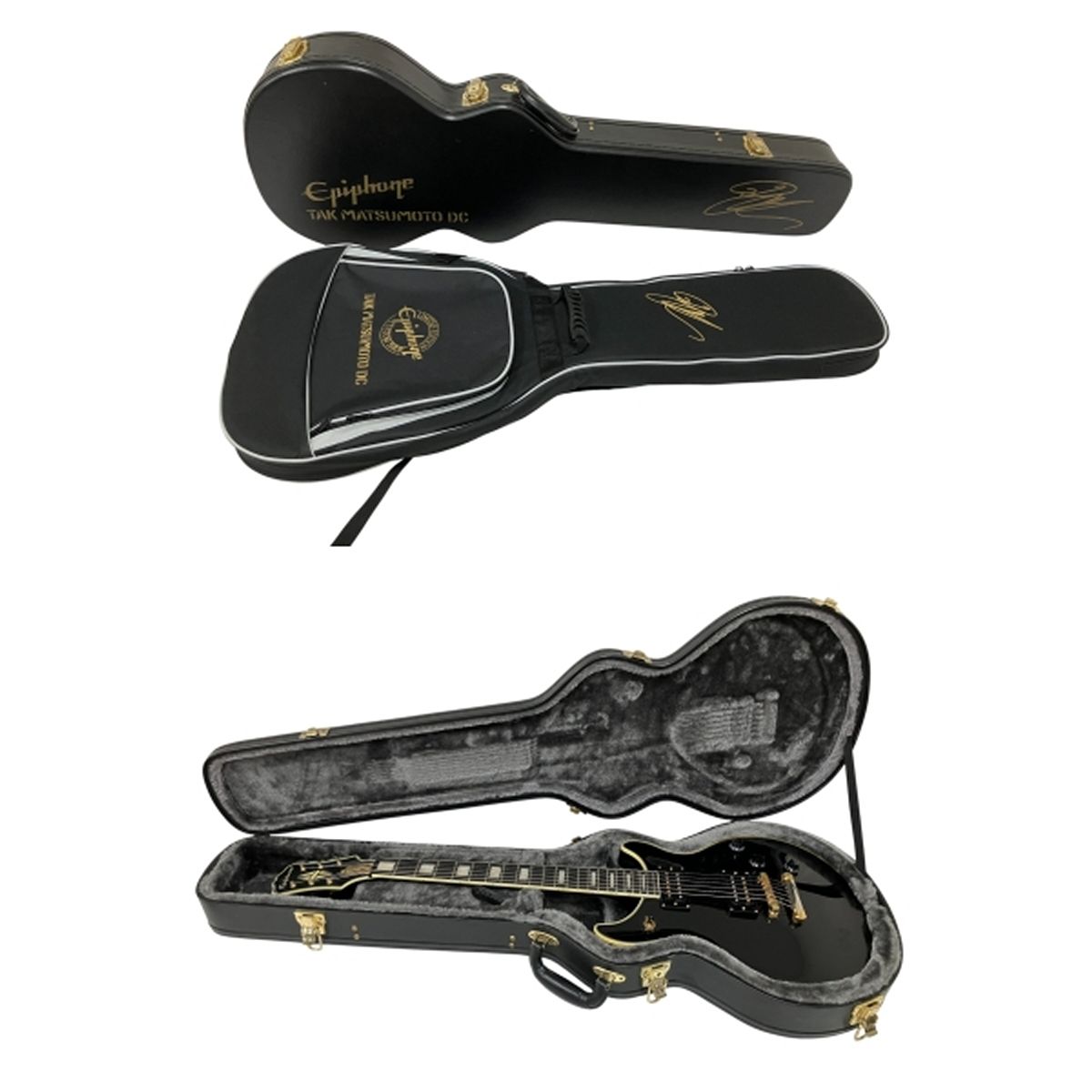 Epiphone TAK MATSUMOTO DC Custom Ebony エピフォン 松本孝弘