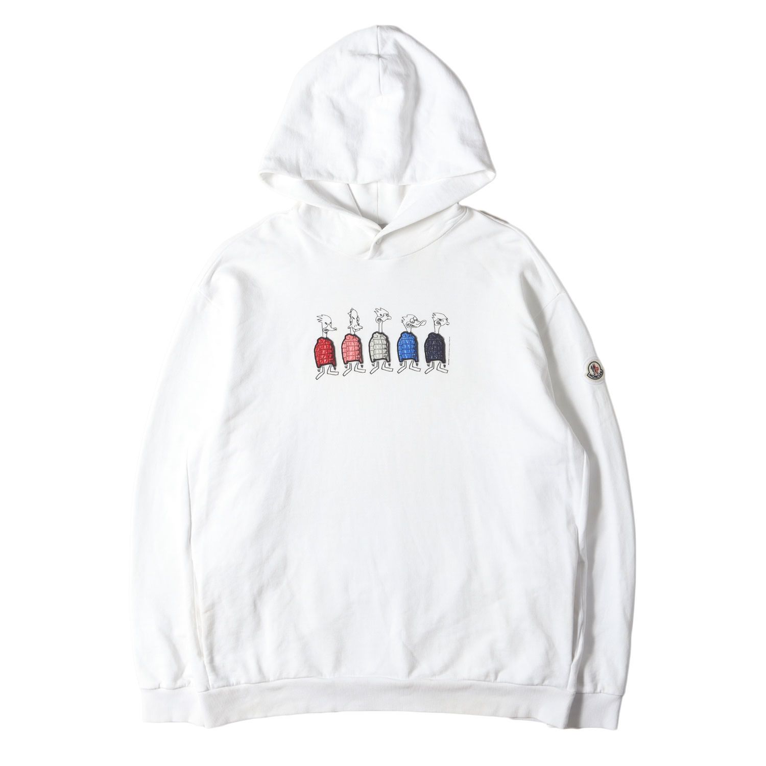 MONCLER モンクレール パーカー ホワイト 白 サイズ:XL | コミック