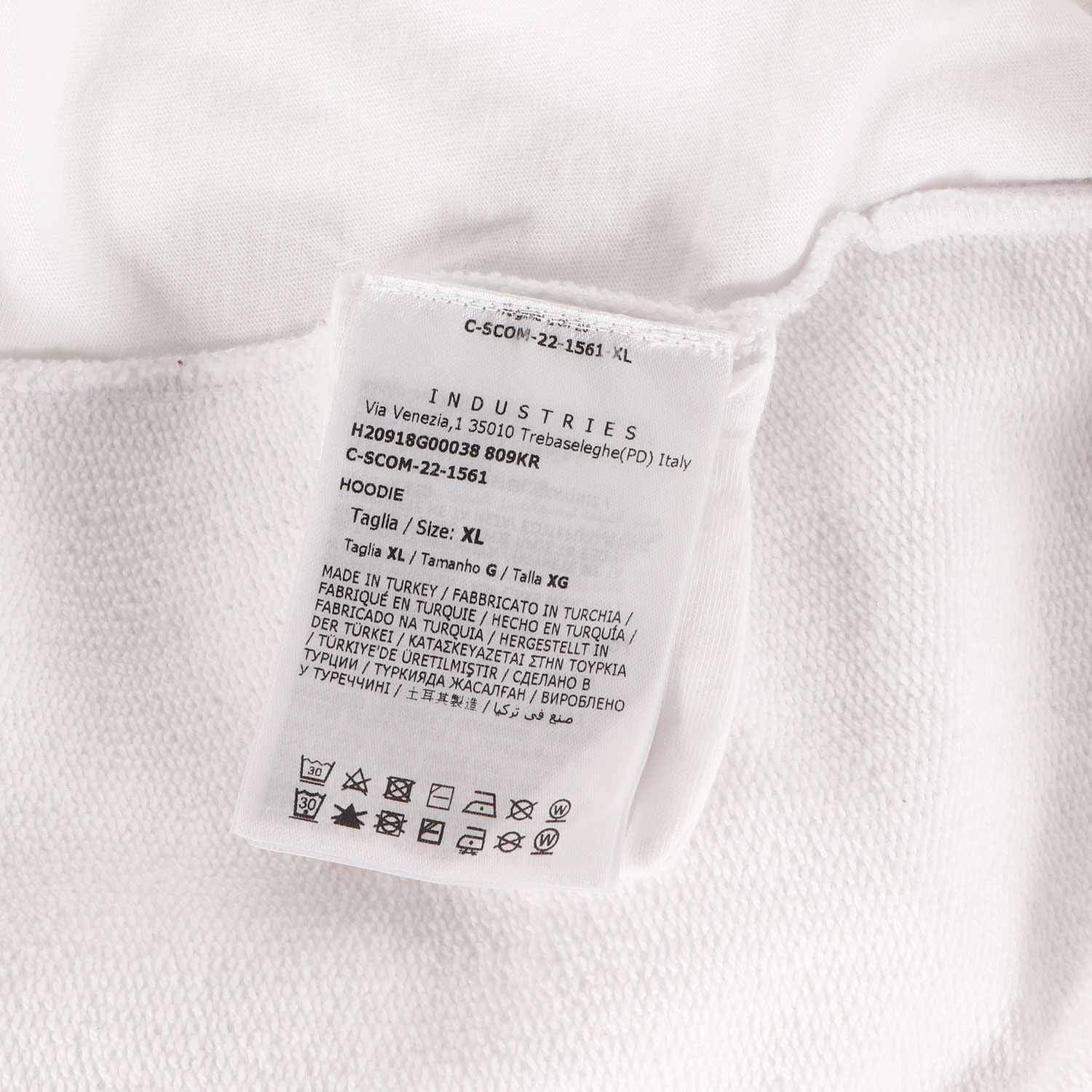MONCLER モンクレール パーカー ホワイト 白 サイズ:XL | コミック 