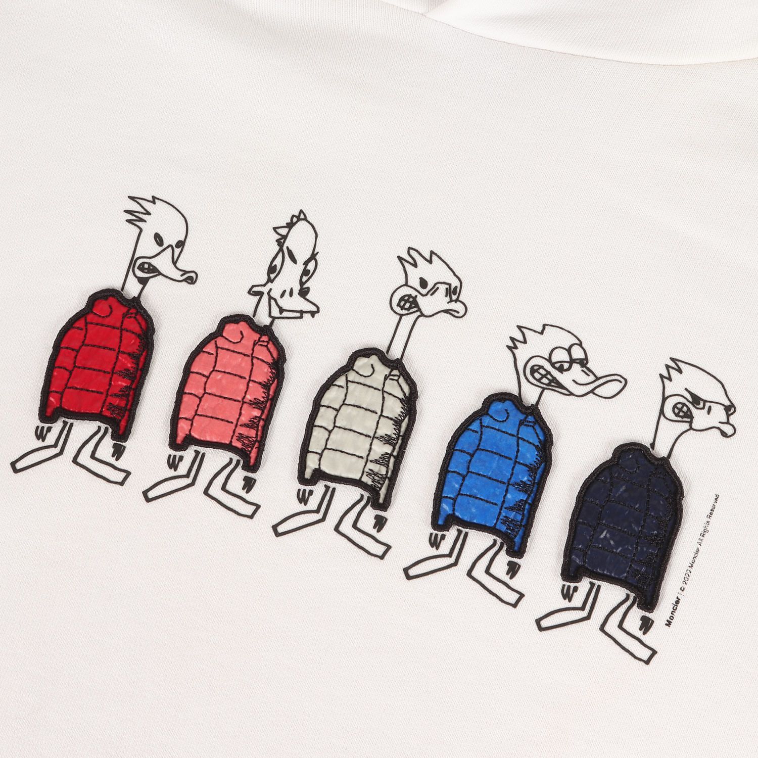 MONCLER モンクレール パーカー ホワイト 白 サイズ:XL | コミック 