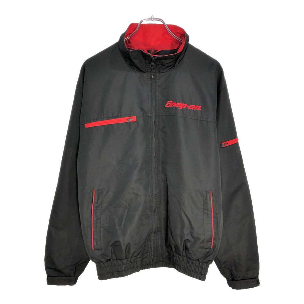 SnapOn スナップオン ウィンドブレーカー ジャケット ブラック(メンズ S)中古 古着 V7268 SnapOn スナップオン ウィンドブレーカー ジャケット ブラック(メンズ