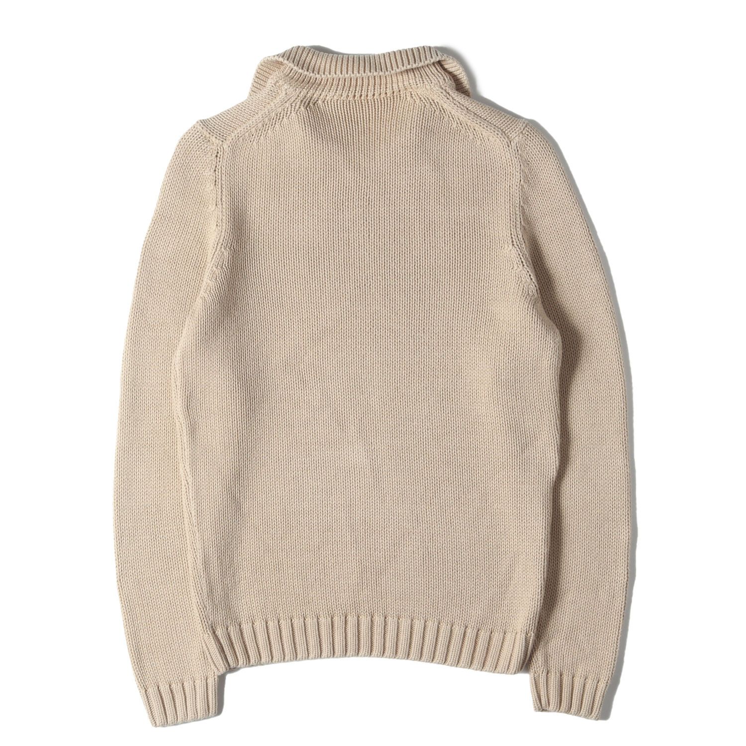 ZANONE ザノーネ ニット ベージュ サイズ:48 | スキッパー コットン 