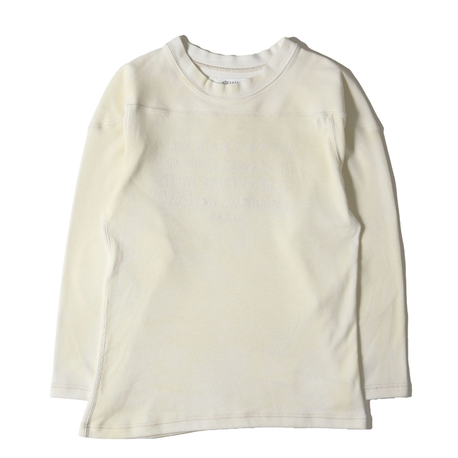 新品】Maison Margiela メゾン マルジェラ スウェット アイボリー 