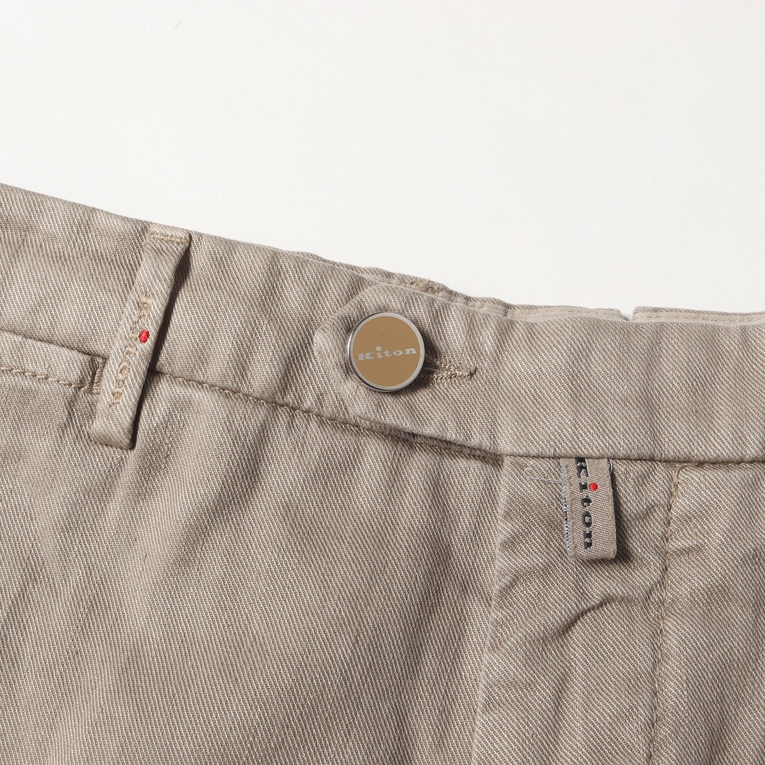メンズ Kiton キートン パンツ ベージュ サイズ:32 | 近年モデル