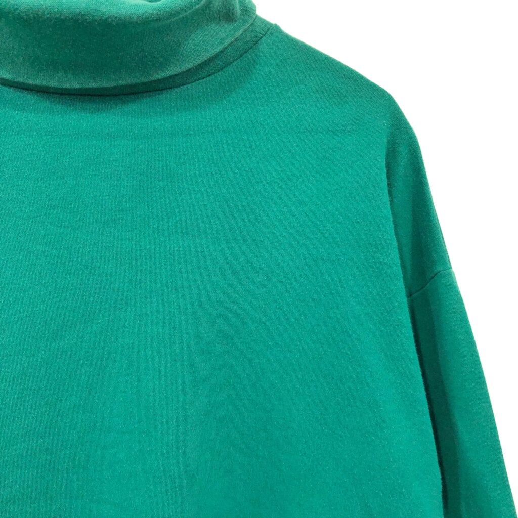 90年代 GAP ギャップ タートルネック 長袖Tシャツ グリーン(メンズ M