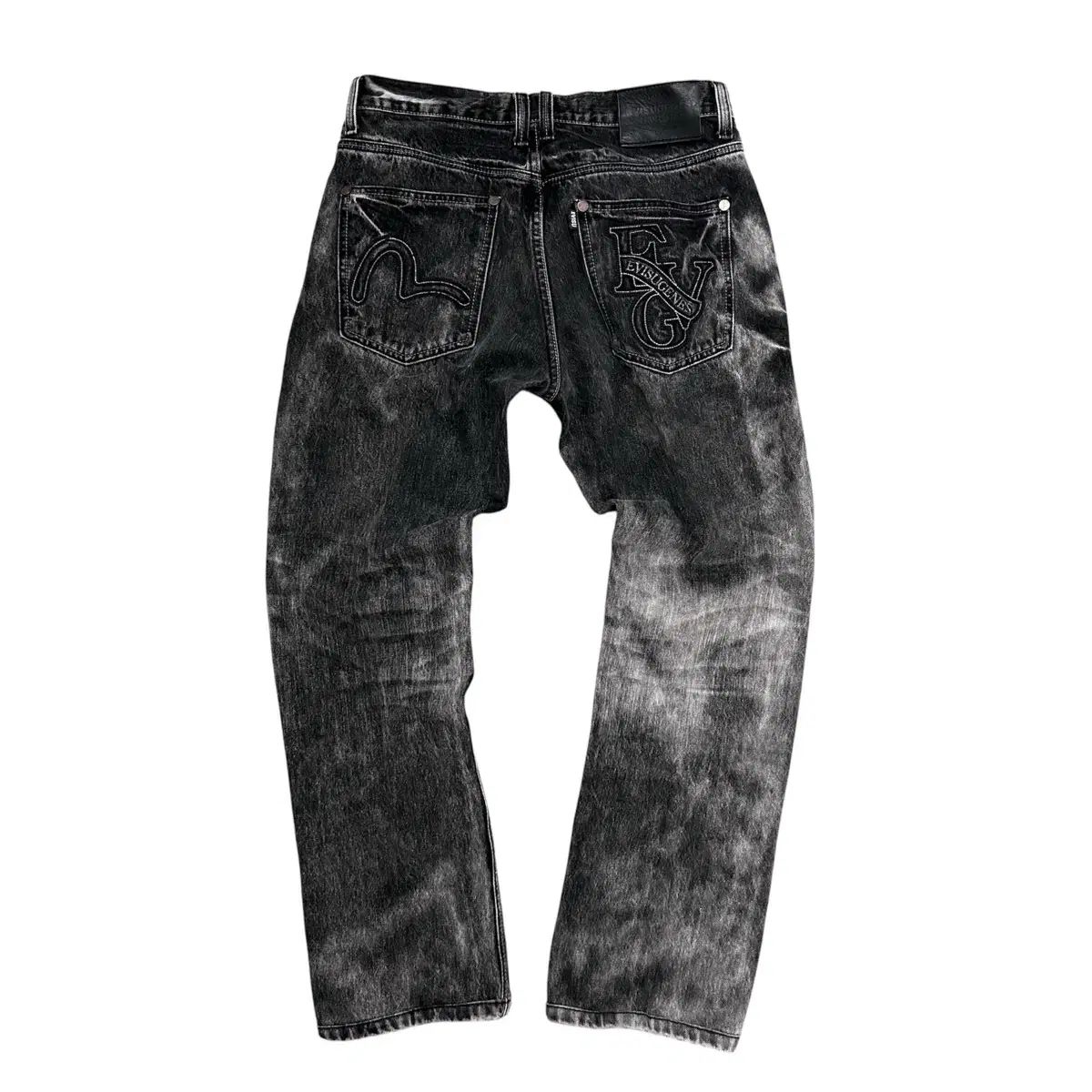 EVISU ジーンズ デニム ハーフ 青 デニムショーツ エヴィスジーンズ 