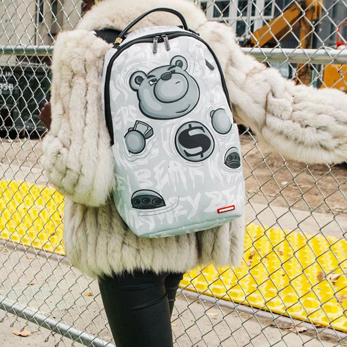 米国仕様 SPRAYGROUND スプレイグラウンド DLXV マネーベア チルタイム 
