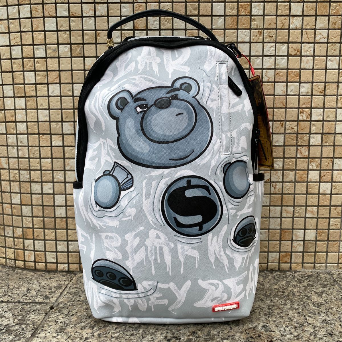 米国仕様 SPRAYGROUND スプレイグラウンド DLXV マネーベア チルタイム 