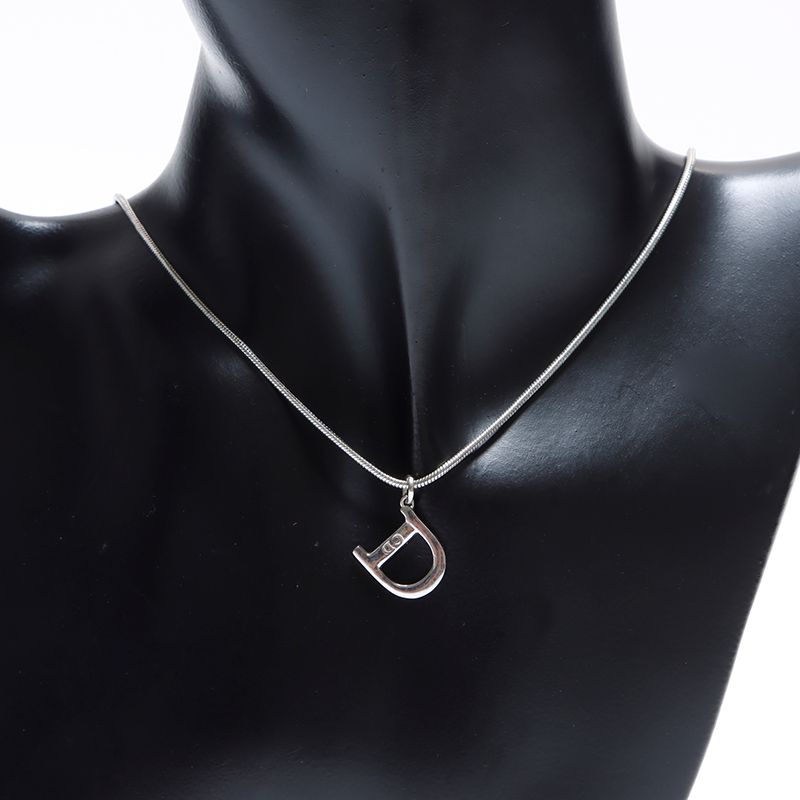 Christian Dior クリスチャンディオール ネックレス シルバー