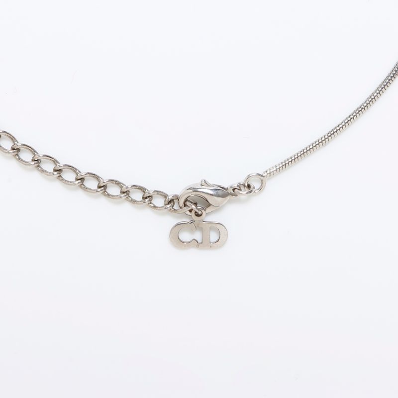 Christian Dior クリスチャンディオール ネックレス シルバー