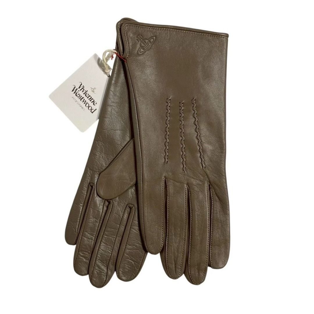 タグ付き・未使用品】 ヴィヴィアン ウエストウッド レザー 手袋
