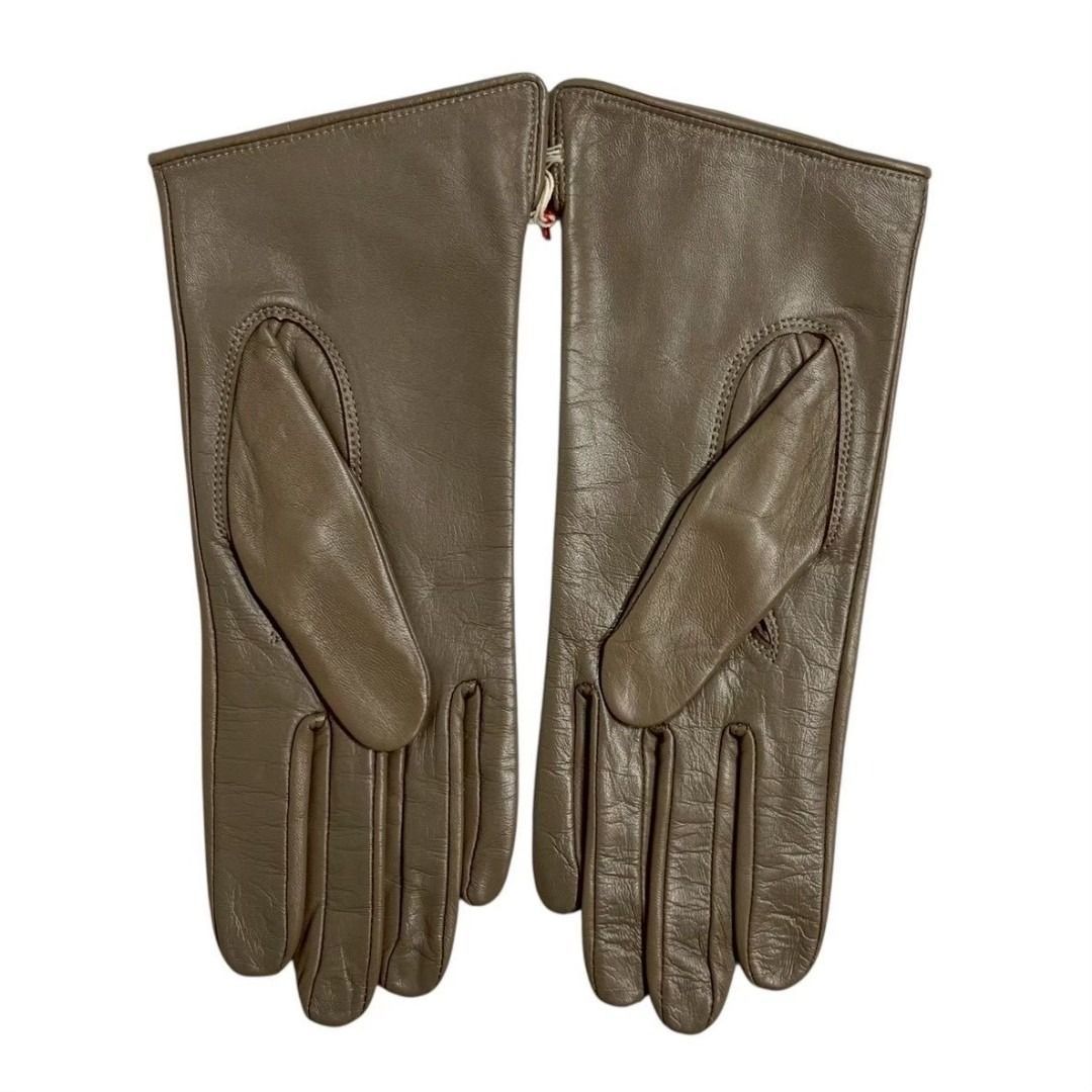 【未使用】ヴィヴィアンウエストウッド　オーブ　手袋　レザー　羊革　スマホ対応 タグ付き・未使用品】 ヴィヴィアン ウエストウッド レザー 手袋
