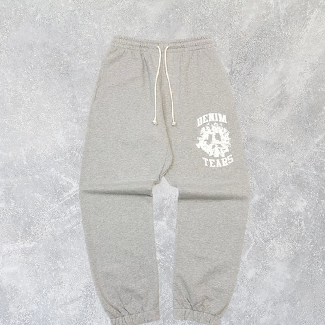 正規品 Denim Tears デニムティアーズ グレー ロゴ スウェットパンツ