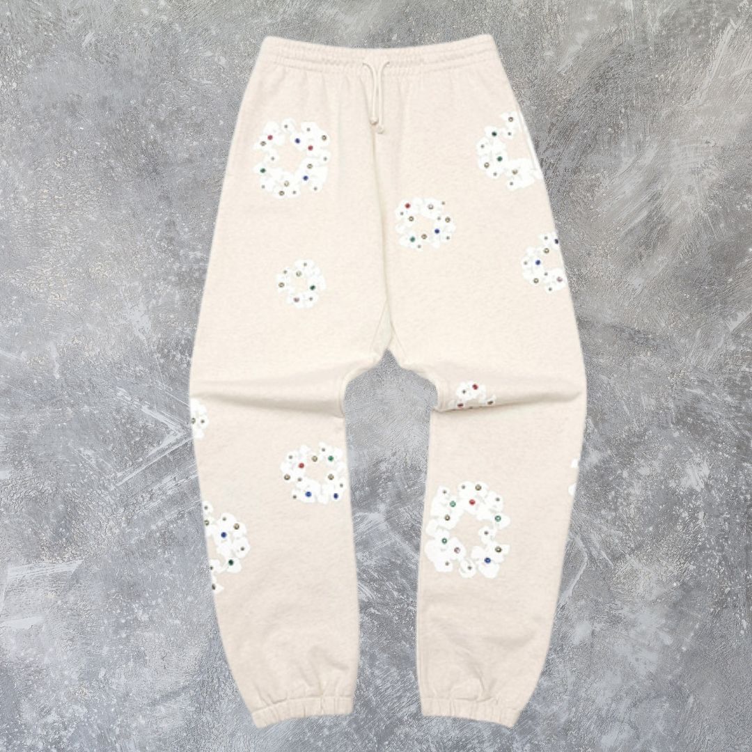 正規品 Denim Tears デニムティアーズ ホワイト 花柄 ラインストーン 