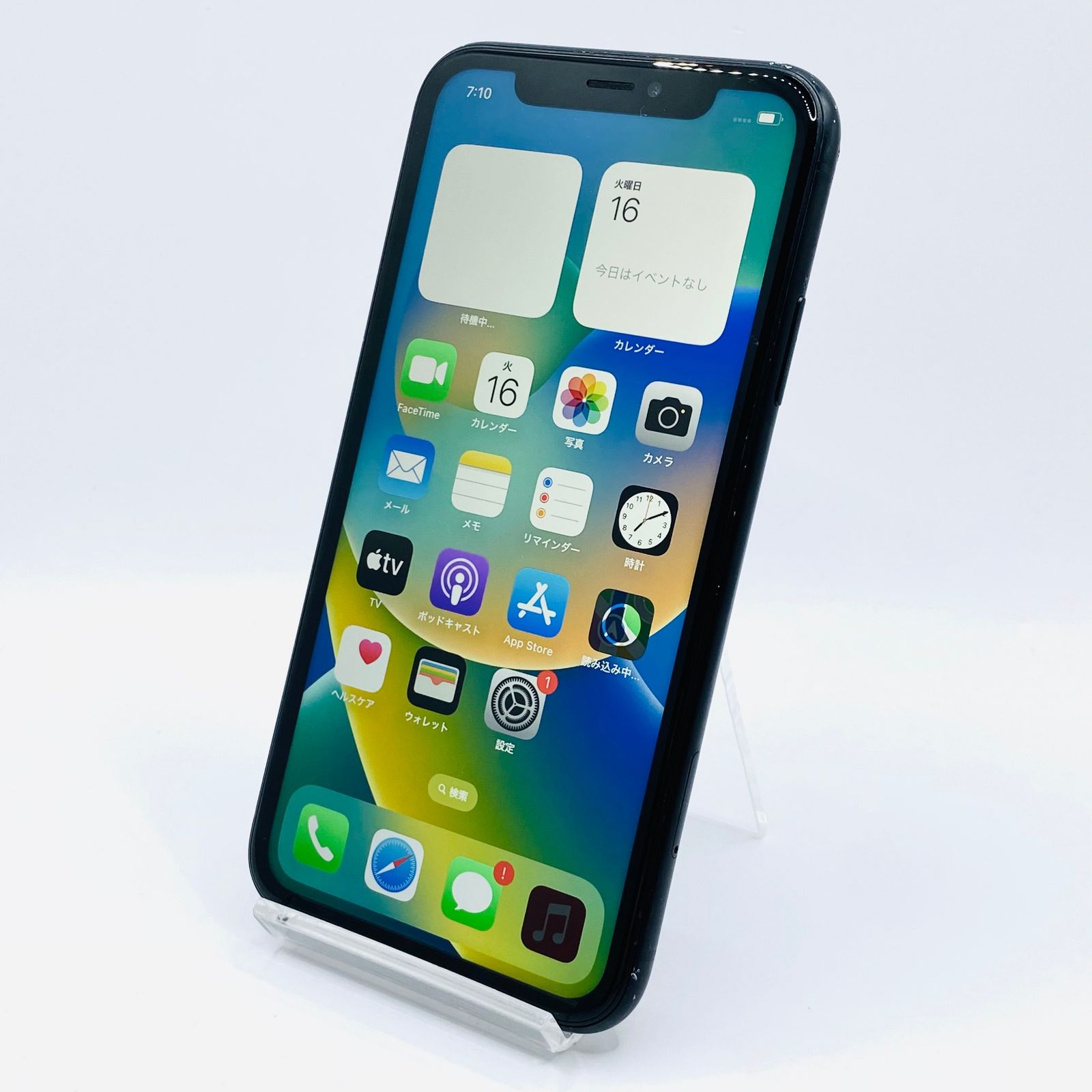 au iPhoneXR 128GB ブラック MT0G2J/A SIMロック解除済み 利用制限〇