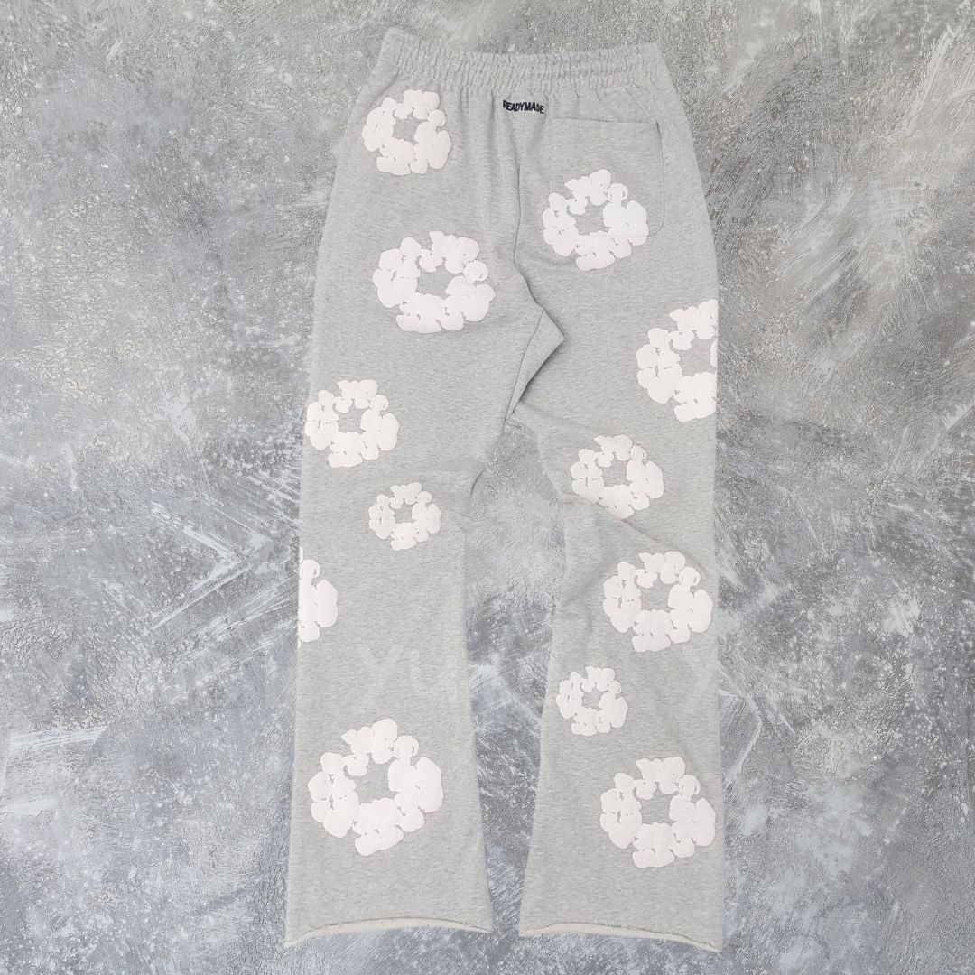 正規品 Denim Tears デニムティアーズ グレー 花柄 スウェットパンツ 