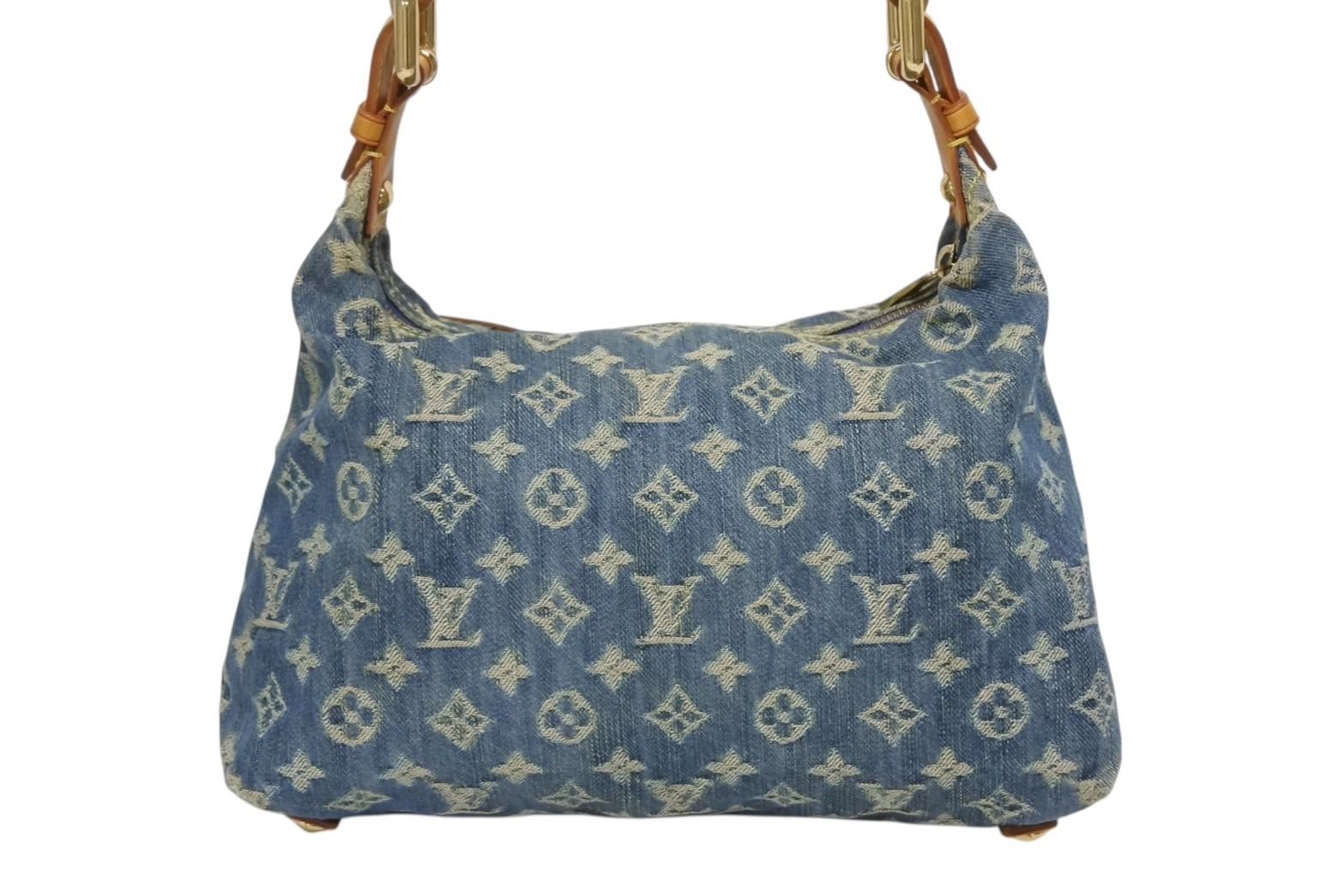 LOUIS VUITTON ルイヴィトン モノグラムデニム バギーPM ショルダー