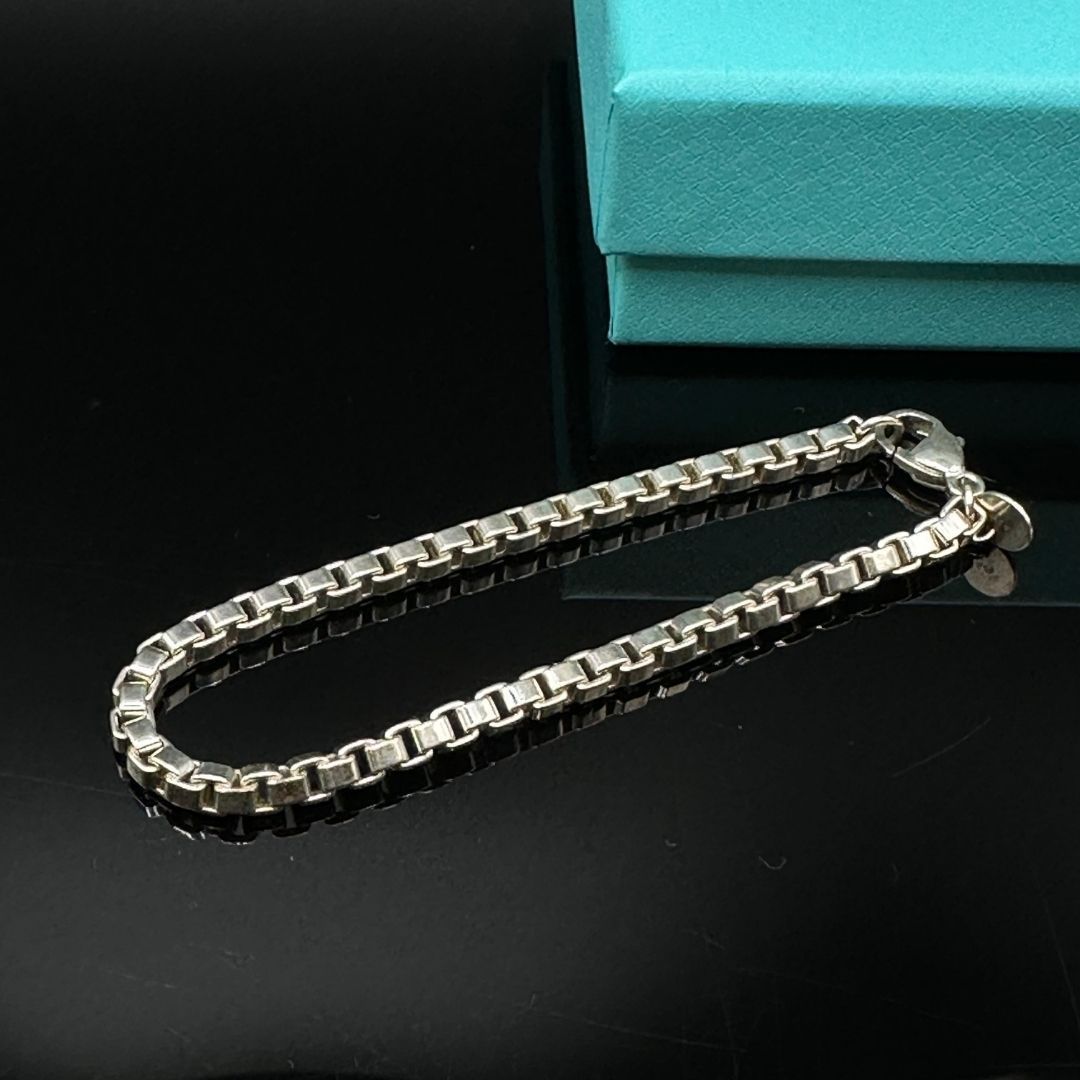 美品】Tiffany & Co ベネチアン ブレスレット シルバー925 - メルカリ