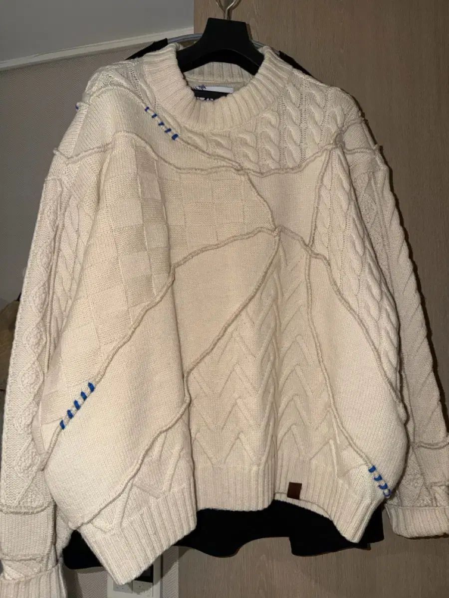 A ADERERROR × ZARA パッチワーク ニット アーダーエラー ZARA ザラ ADER ERROR 節約 アーダーエラー パッチワーク ニット s-m