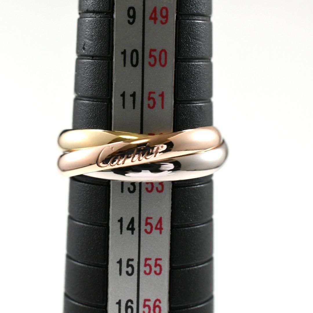 Cartier カルティエ トリニティリング SM 3連リング K18 スリーカラー