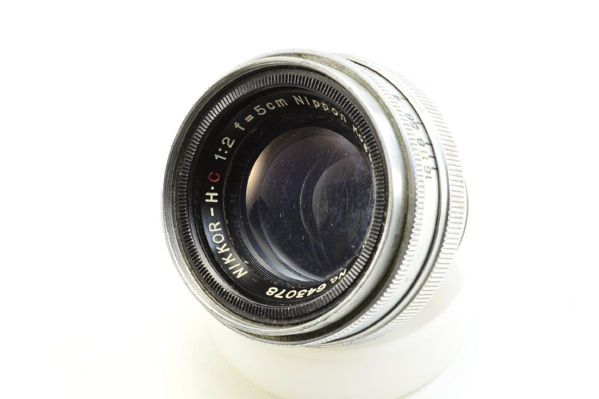 やや難有】Nikon NIKKOR-H・C 5cm F2 / Sマウント - メルカリ