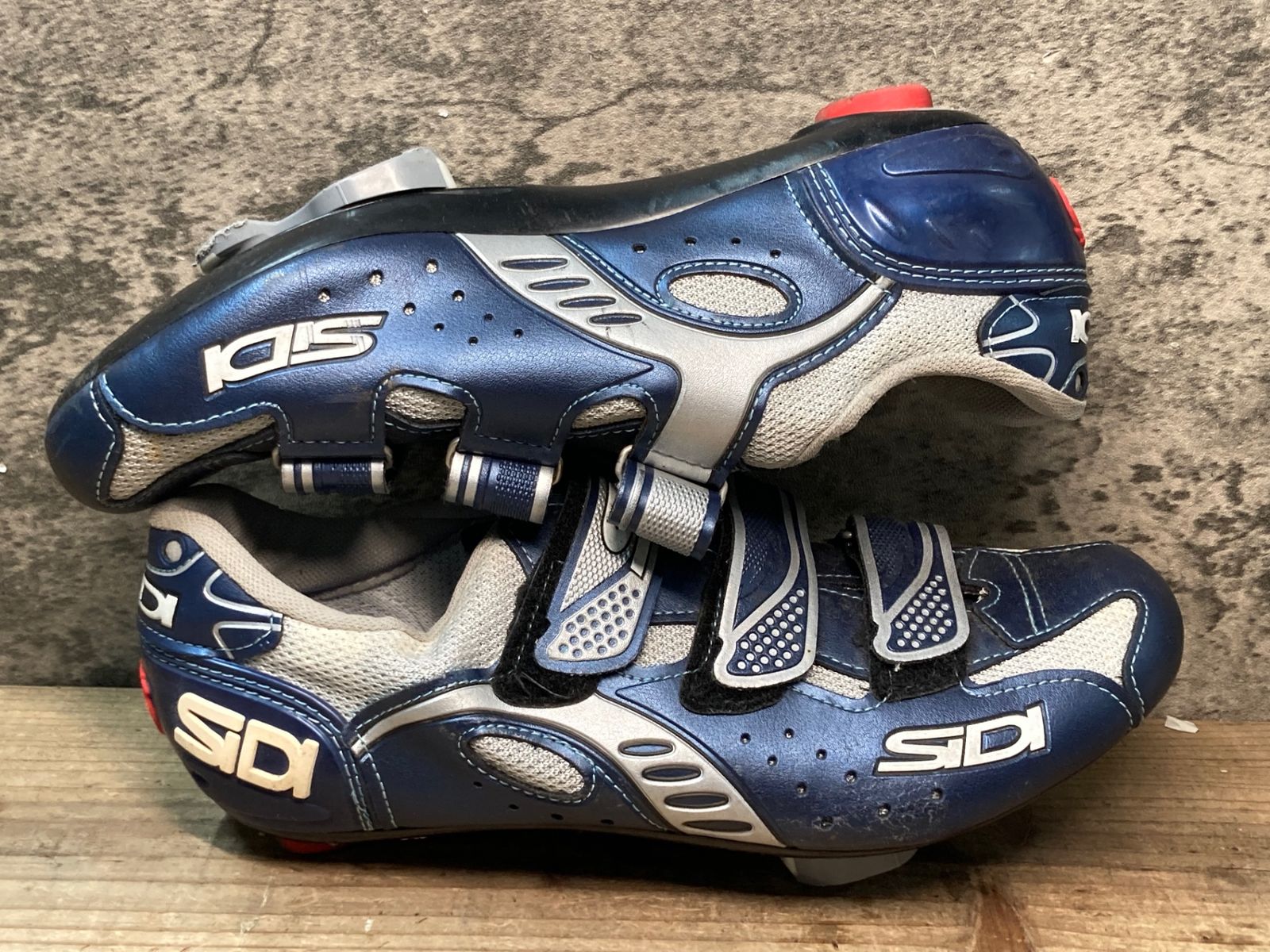 JR969 シディ SIDI ZETA ビンディングシューズ 3穴 青 EU42 1/2 - メルカリ
