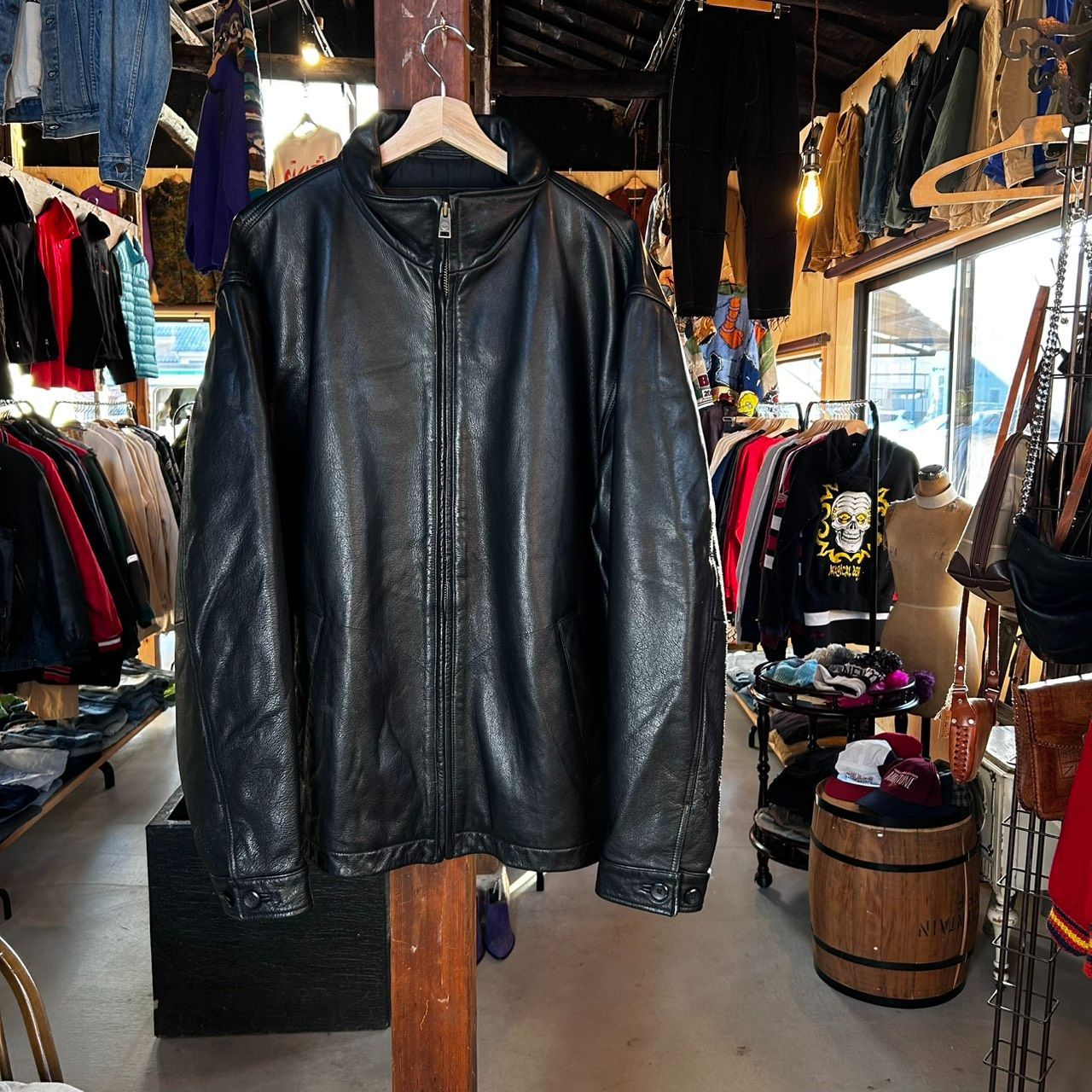 Timberland ティンバーランド LEATHER JACKET レザー ジャケット 本革