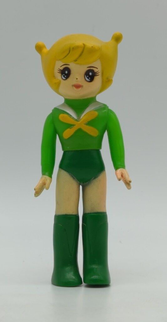 ボビー製　ジェッターマルス　美理（ミリ）　ソフビ ジェッターマルス ポピー 川下美理 ピンク成型 1806］ ミリ 美理