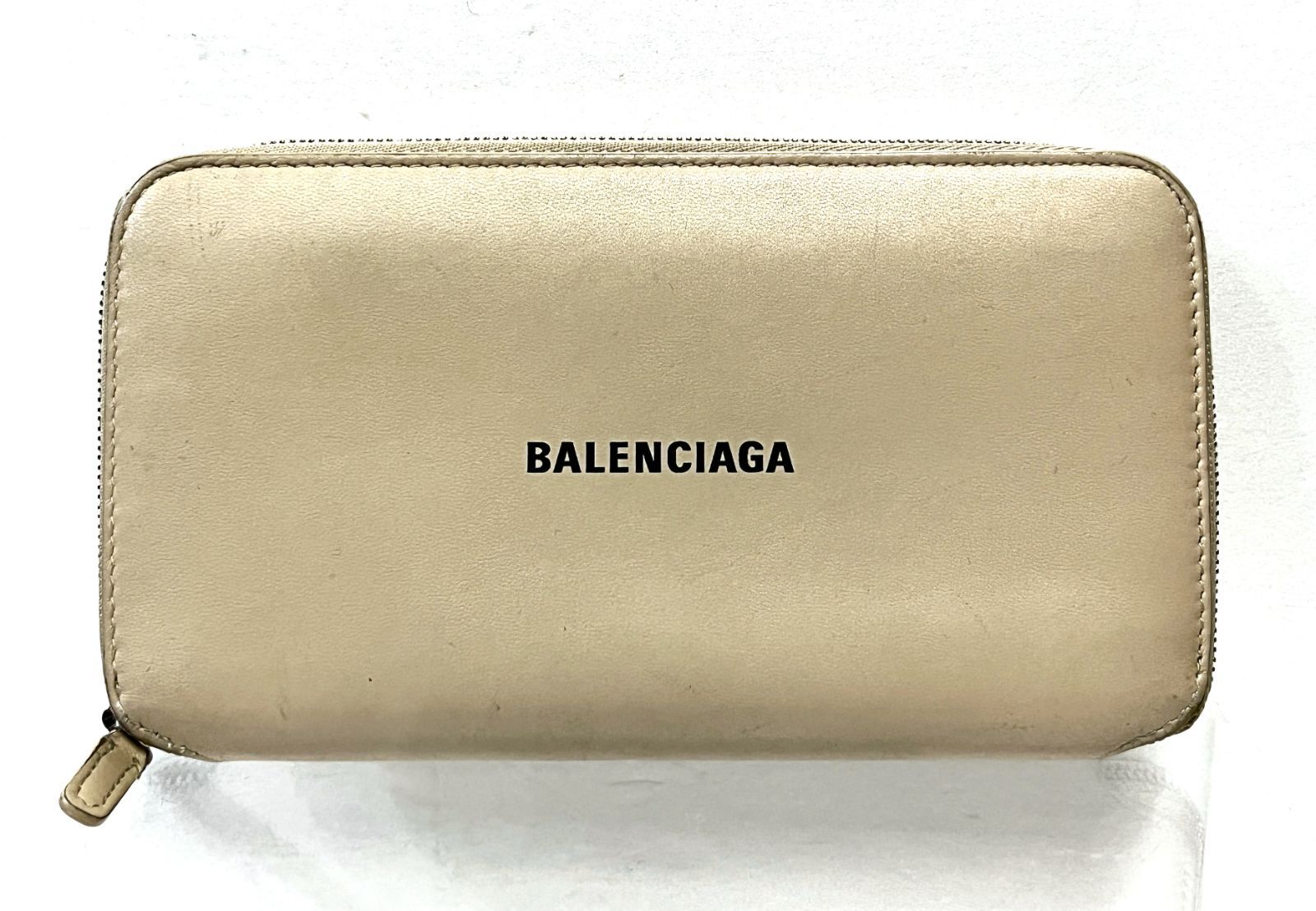BALENCIAGA｜バレンシアガ ロゴ ラウンドファスナー ロング