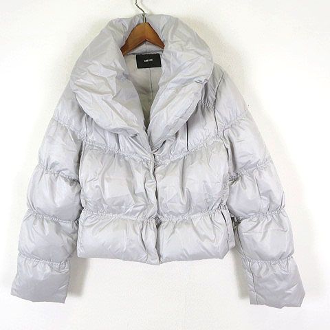 チュー CHU XXX ダウンジャケット ショート丈 ジップアップ ショール