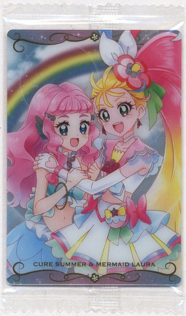 バンダイ カードウエハース 2弾/2549218 キュアサマー&マーメイド