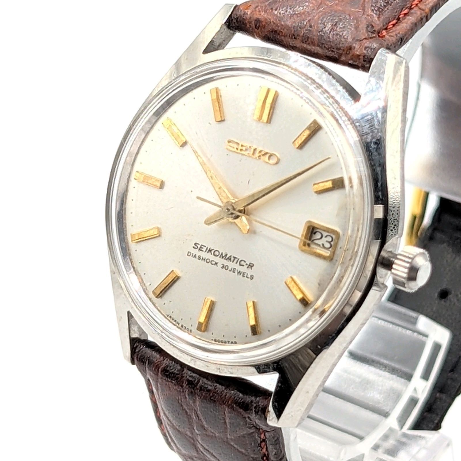 SEIKO Seikomatic-R 8305-8010 Watch 30 Jewels Date Y2K 00S Working