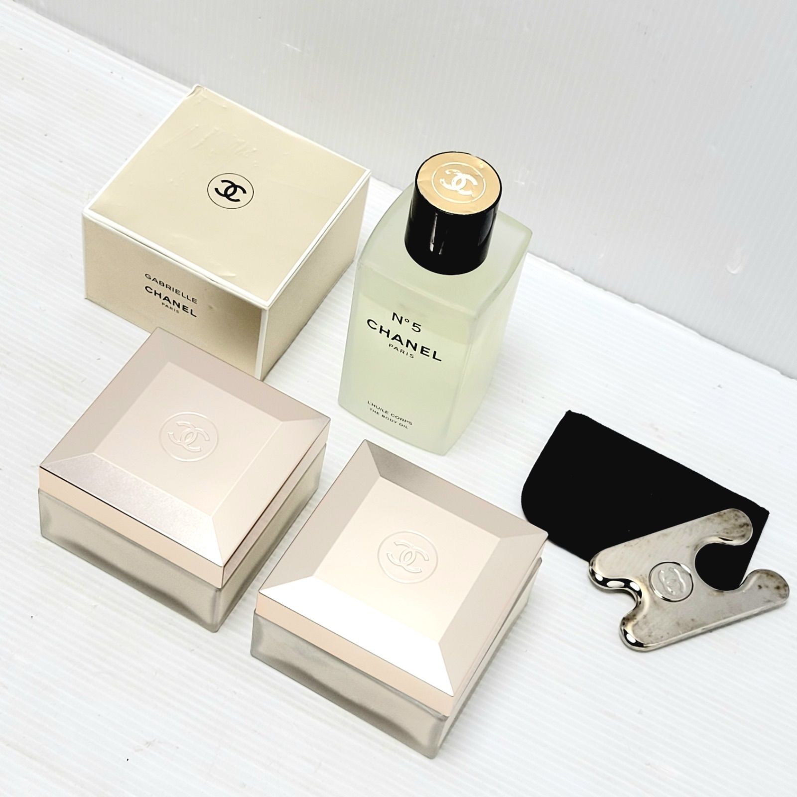 未使用品1、使用済み3)CHANEL シャネル ガブリエル ボディクリーム