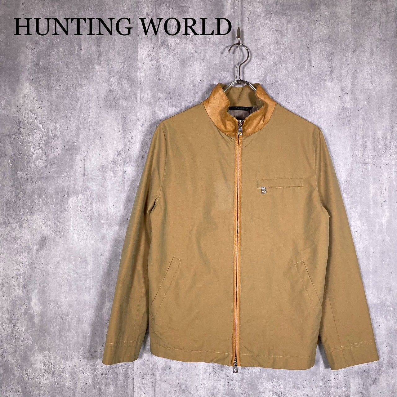 HUTING WORLD』ハンティングワールド (44) ライトブルゾンジャケット