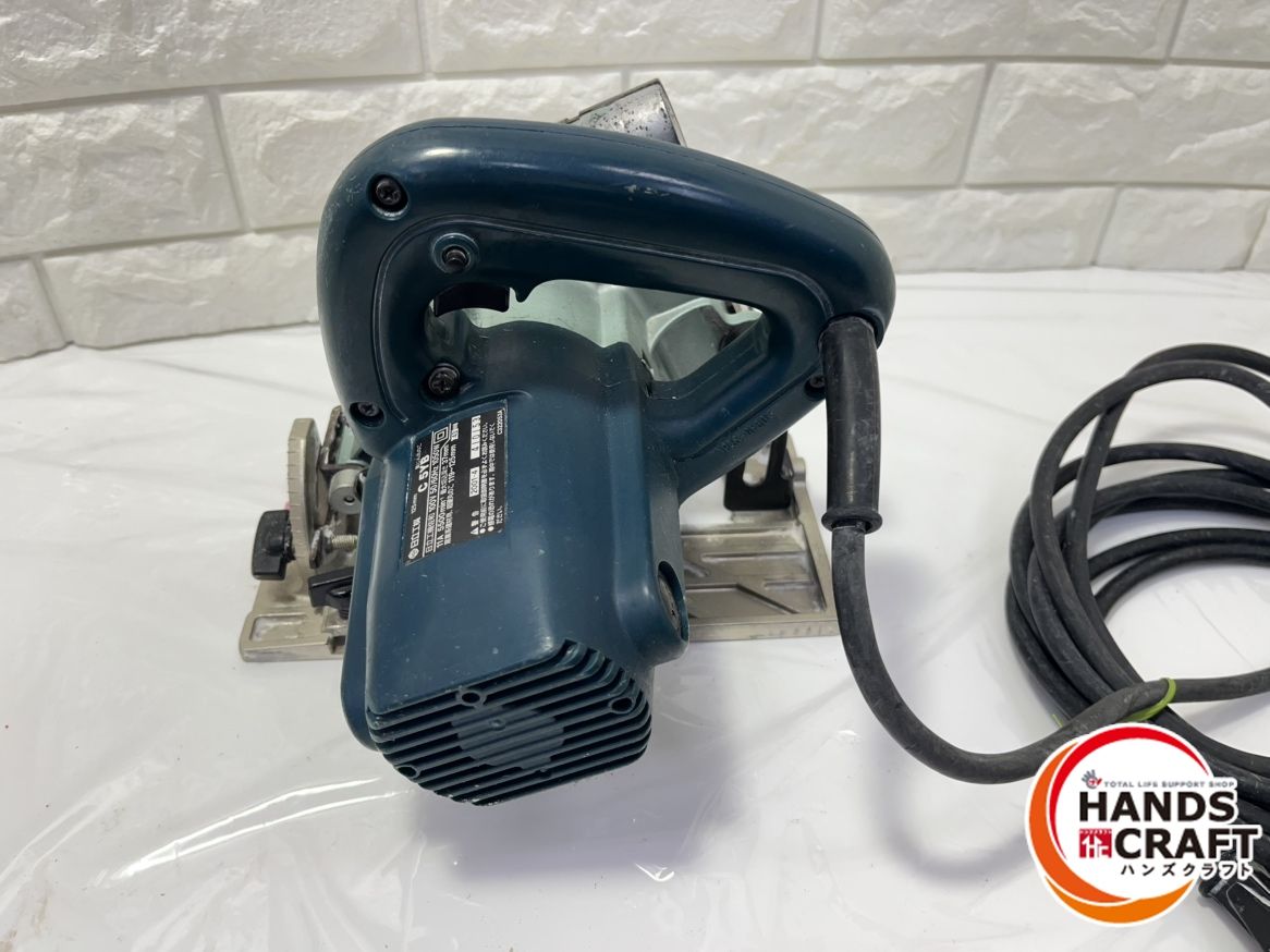 ② 日立工機 集じん丸のこ C5YB 125㎜ 中古品 丸ノコ HiKOKI(日立工機) C5YB2 集じん丸ノコ 125mm (チップソー付) ウエダ