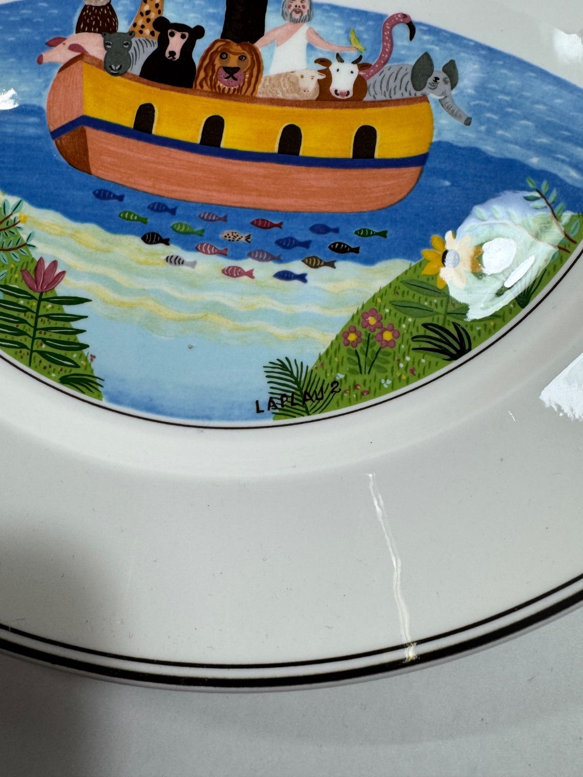 Villeroy &Boch ビレロイ&ボッホ 「ナイーフ」27㎝プレート 5枚セット