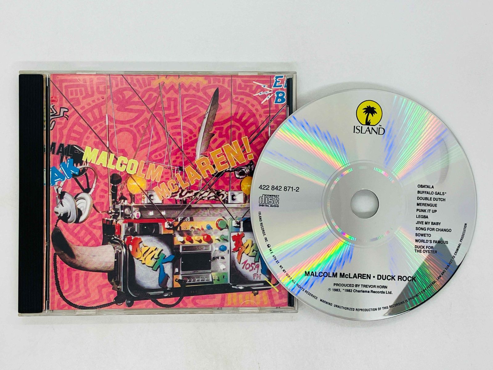 CD マルコム・マクラーレン / ダック・ロック / MALCOLM MCLAREN