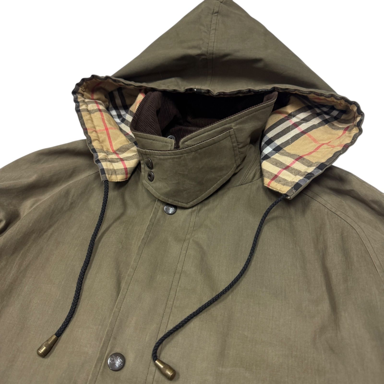 希少 Burberrys バーバリー オイルドジャケット 英国製 コットン
