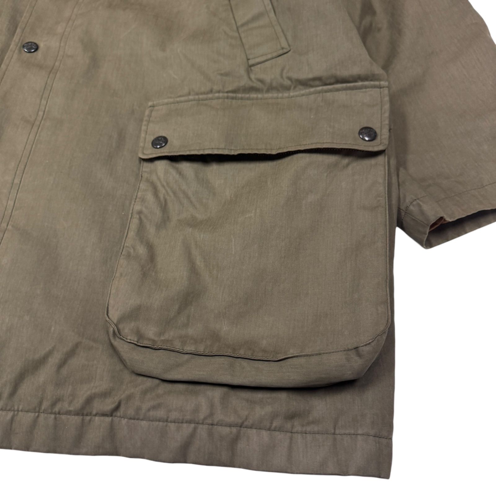 Burberrys vintage ブルゾン　カーキ 希少 Burberrys バーバリー オイルドジャケット 英国製 コットン