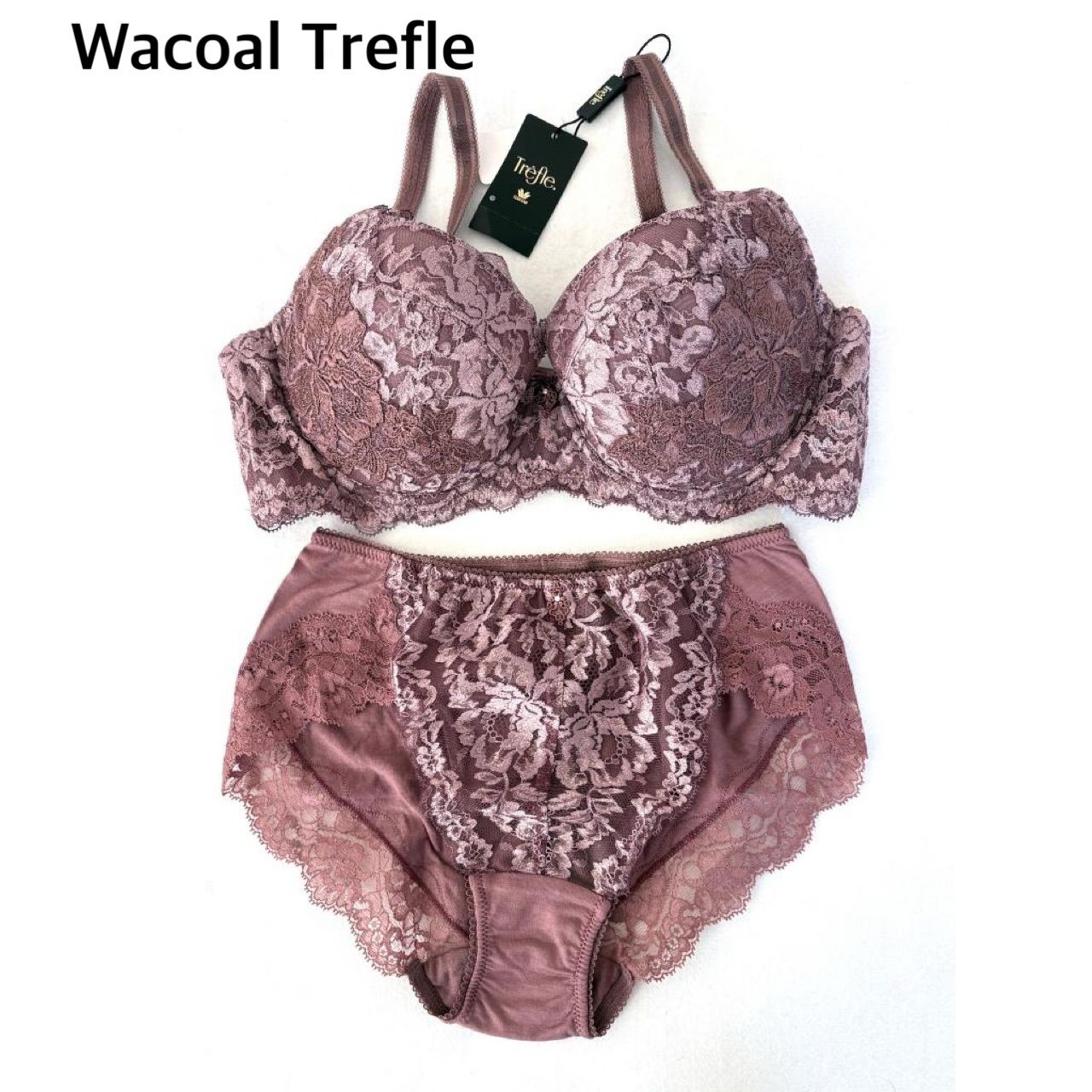 新品】 Wacoal Trefle ワコールトレフル 75G ブラジャー&ショーツ 日本