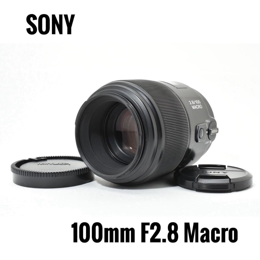美品】ソニー SONY 100mm F2.8 Macro レンズ - メルカリ