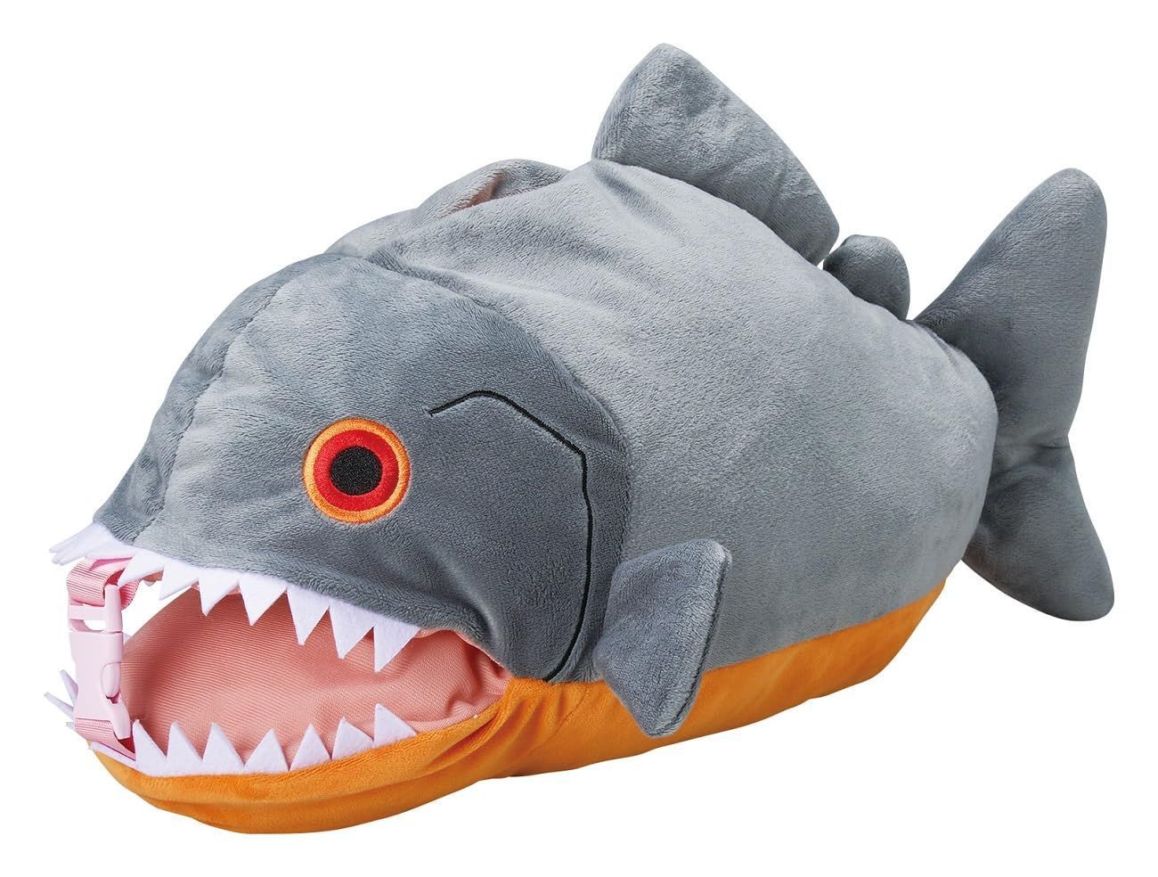 【人気商品】ティッシュケース（ピラニア）F23-0411約25センチ セトクラフト