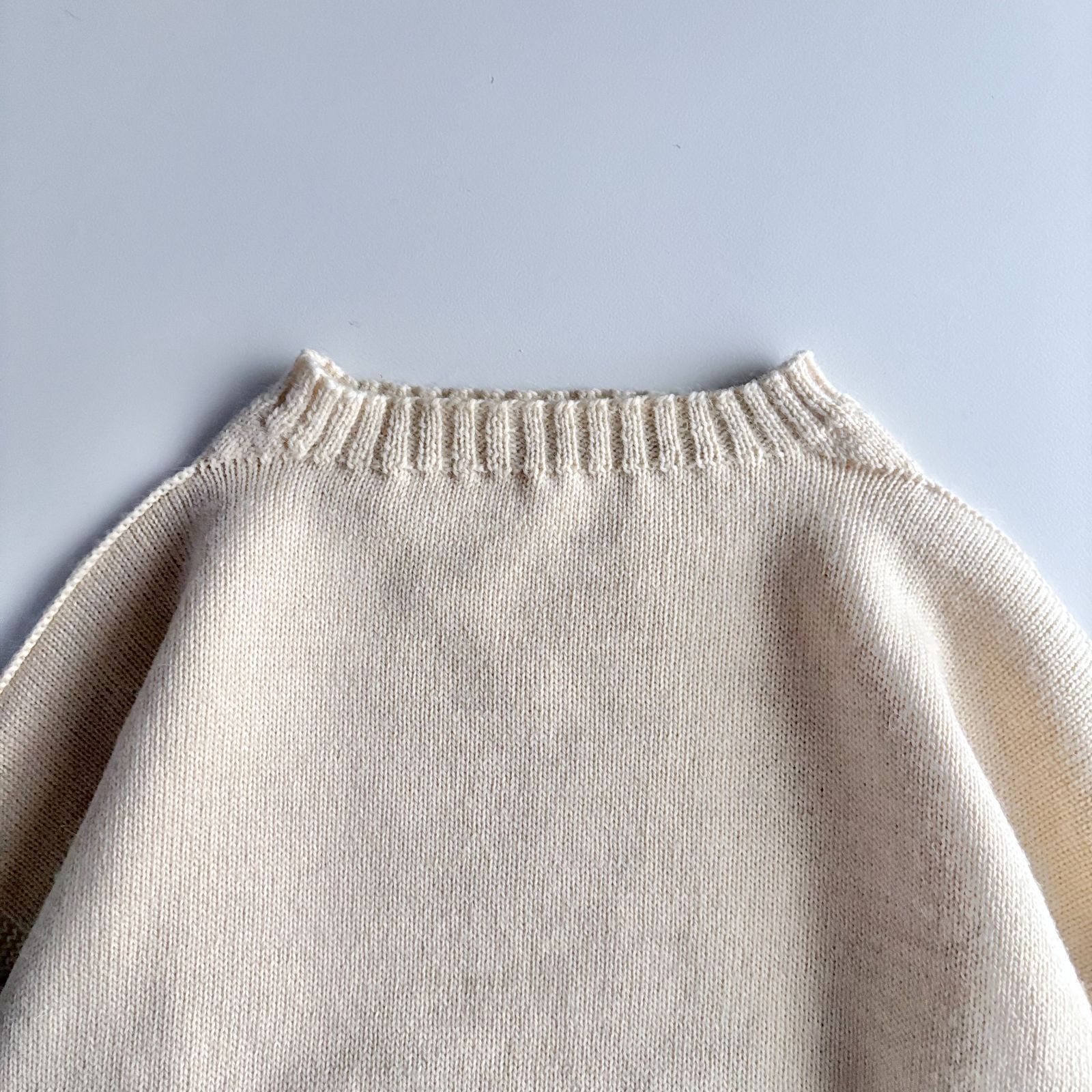 50サイズ ルトリコチュール 英国製 ビッグ ガンジー セーター Le Tricoteur ル トリコチュール / トラディショナルウール ガンジー