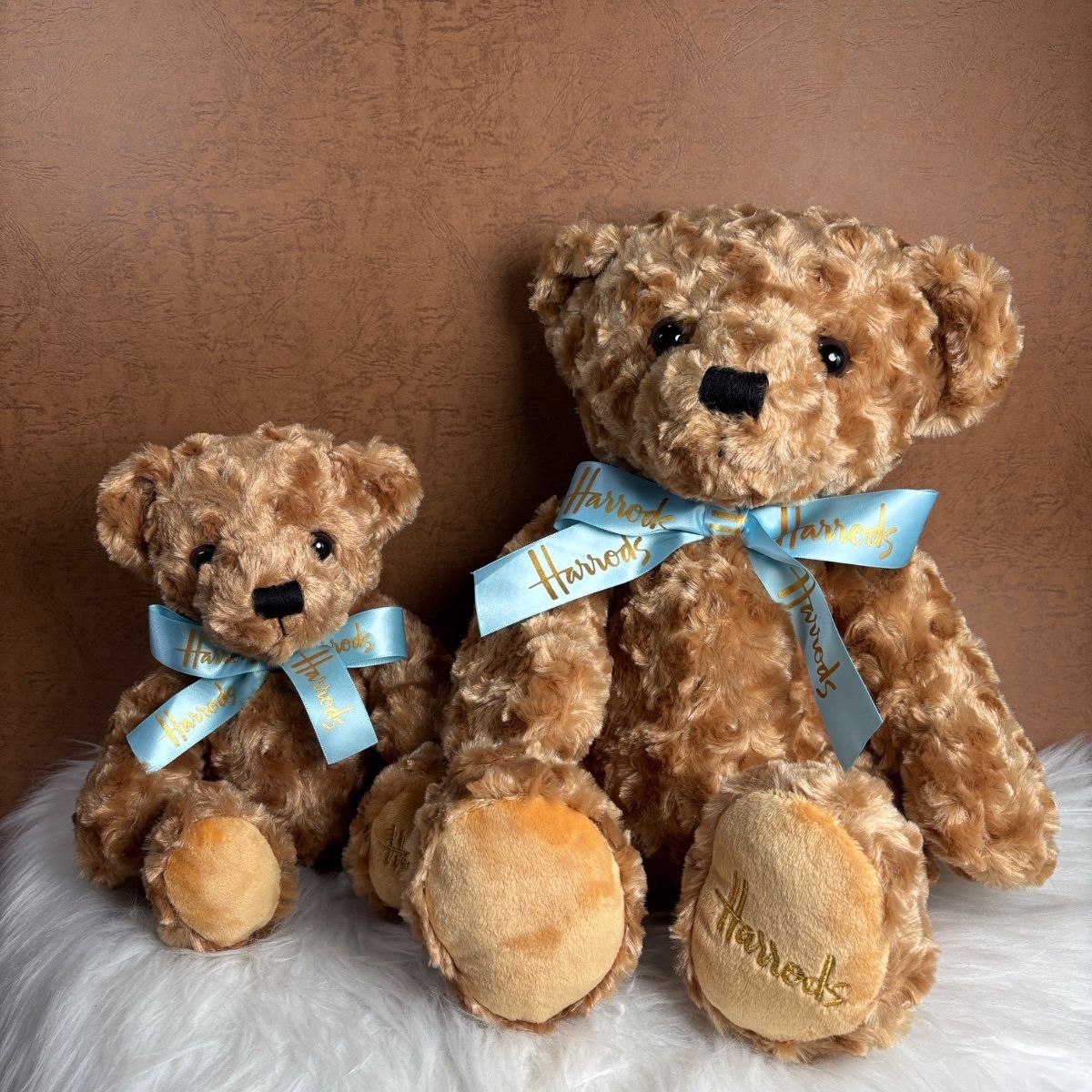 アウトレット】英国Harrods テディベア オリバー ぬいぐるみ ブラウン