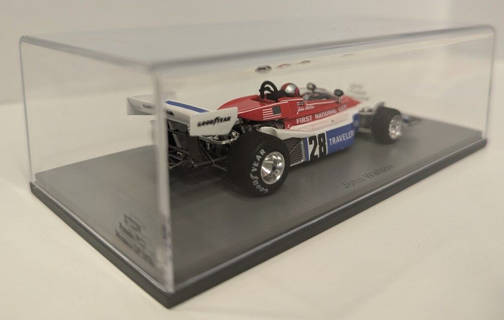 Spark model 1/43 Penske PC3 No.28 Monaco GP 1976 John Watson 本物